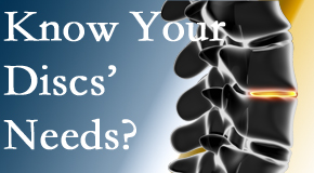 Your Fort Wayne chiropractor knows all about spinal discs and what they need nutritionally. Do you?