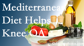 Aaron Chiropractic Clinic shares recent research about how good a Mediterranean Diet is for knee osteoarthritis as well as quality of life improvement.