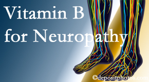 Aaron Chiropractic Clinic appreciates the benefits of nutrition, especially vitamin B, for neuropathy pain along with spinal manipulation.