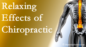 Aaron Chiropractic Clinic offers spinal manipulation for its calming effects for stress responses. 