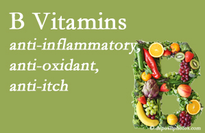 Aaron Chiropractic Clinic presents new research on the benefit of adequate B vitamin levels.