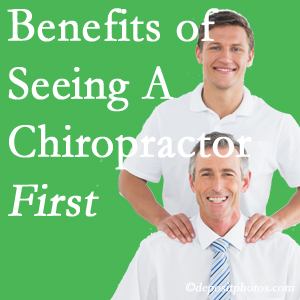 Getting Fort Wayne chiropractic care at Aaron Chiropractic Clinic first may reduce the odds of back surgery need and depression.