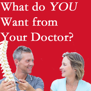 Fort Wayne chiropractic at Aaron Chiropractic Clinic includes examination, diagnosis, treatment, and listening!