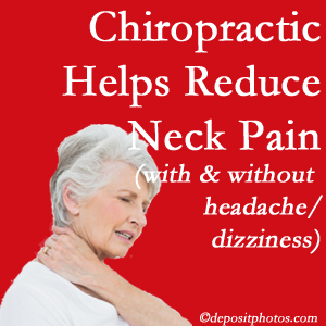 Fort Wayne chiropractic treatment of neck pain even with headache and dizziness relieves pain at a reduced cost and increased effectiveness. 