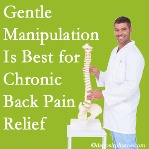 Gentle Fort Wayne chiropractic treatment of chronic low back pain is best. 
