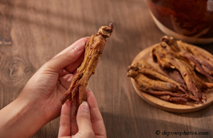 Fort Wayne chiropractic nutrition tip: image  of red ginseng for anti-aging and anti-inflammatory pain