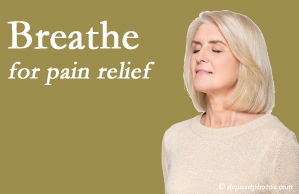 Aaron Chiropractic Clinic presents how impactful slow deep breathing is in pain relief.