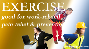 Aaron Chiropractic Clinic offers gentle treatment to relieve work-related pain and advice for preventing it. 