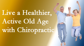 Aaron Chiropractic Clinic welcomes older patients to incorporate chiropractic into their healthcare plan for pain relief and life’s fun.
