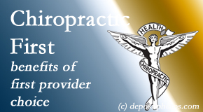 Fort Wayne chiropractic care like that delivered at Aaron Chiropractic Clinic is shown to result in lower cost. 