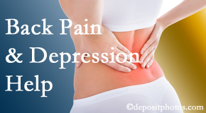 Fort Wayne depression related to chronic back pain often resolves with our chiropractic treatment plan’s Cox® Technic Flexion Distraction and Decompression.