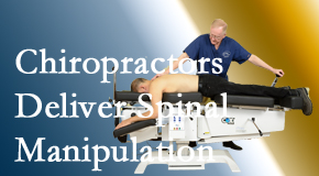 Aaron Chiropractic Clinic uses spinal manipulation on a daily basis as a representative of the chiropractic profession which is recognized as being the profession of spinal manipulation practitioners.