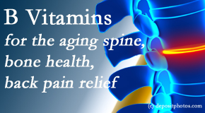 Aaron Chiropractic Clinic shares new research regarding B vitamins and their value in supporting bone health and back pain management.