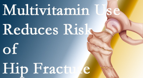 Aaron Chiropractic Clinic presents new research that shows a reduction in hip fracture by those taking multivitamins.