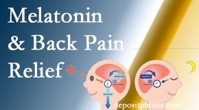 Aaron Chiropractic Clinic uses chiropractic care of disc degeneration and shares new information about how melatonin and light therapy may be beneficial.