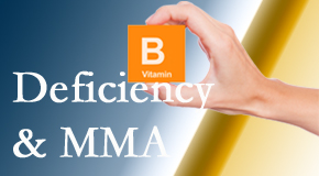 Aaron Chiropractic Clinic knows B vitamin deficiencies and MMA levels may affect the brain and nervous system functions. 