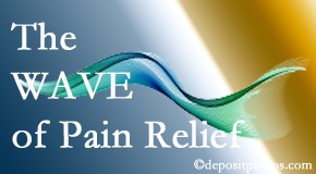 Aaron Chiropractic Clinic rides the wave of healing pain relief with our neck pain and back pain patients. 