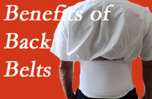 Aaron Chiropractic Clinic offers the best of chiropractic care options to ease Fort Wayne back pain sufferers’ pain, sometimes with back belts.