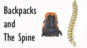 picture of a backpack and spine