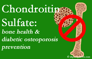 Aaron Chiropractic Clinic presents new research on the benefit of chondroitin sulfate for the prevention of diabetic osteoporosis and support of bone health.