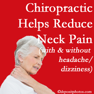 Fort Wayne chiropractic treatment of neck pain even with headache and dizziness relieves pain at a reduced cost and increased effectiveness. 