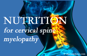 Aaron Chiropractic Clinic presents the nutritional factors in cervical spine myelopathy in its development and management.