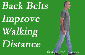 Aaron Chiropractic Clinic sees value in recommending back belts to back pain sufferers.